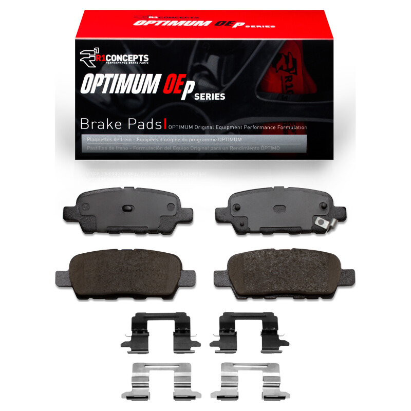 Infiniti M37 Brake Pads - Rear - R1 Concepts - Optimum OE - `02-`25